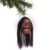 Shrunken Head Christmas Ornament