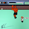 Signed Mike Tyson's Punch-Out!! Canvas Print