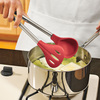 Silicone Scoop and Strain Tongs