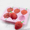 Silicone Strawberry Ice Pop Mold