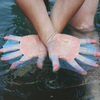 Silicone Webbed Swimming Finger Fins