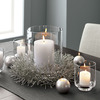 Silver Glitter Wreath / Centerpiece