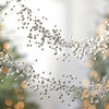 Silver Jingle Bells Garland