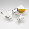 Silver Plated Honey Bee Jar