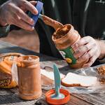 Simple Spread - Magnetic Lid-Mounted Spreader Stores Inside the Jar