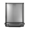 simplehuman Steel Bar Step Trash Can / Recycler