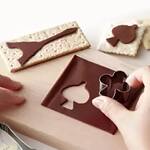 Single Cheese-Like Chocolate Slices from Japan