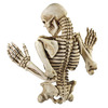 Sinister Climbing Skeleton Wall Sculpture