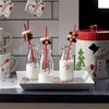 Sip and Snack Cookie Holding Straws