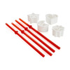 Sip and Snack Cookie Holding Straws