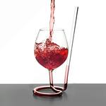 SIPSIP Wine Glass with a Built-In Straw