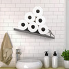 Sisyphus - Tilted Toilet Paper Shelf Inspired By Greek Mythology