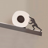 Sisyphus - Tilted Toilet Paper Shelf Inspired By Greek Mythology