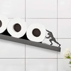 Sisyphus - Tilted Toilet Paper Shelf Inspired By Greek Mythology