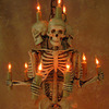 Skeleton Chandelier