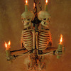 Skeleton Chandelier