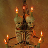 Skeleton Chandelier