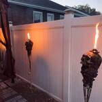 Skull Tiki Torches