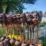 Skull Tiki Torches