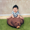 Sleeping Grizzly Bear and Cub Bean Bag Chairs