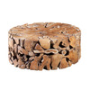Sliced Teak Coffee Table
