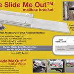 Slide Me Out - Sliding Mailbox Extension Bracket