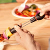Slide and Serve - Double-Prong Sliding Skewers