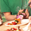 Slide and Serve - Double-Prong Sliding Skewers