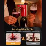 Smart Electric Wine Dispenser and Aerator with Adjustable Pour Size