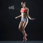 Smart Rope - LED Jump Rope Displays Count In Mid-Air