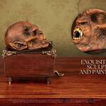 Smoking Demon Head - Incense Burner, Smoke Ring Generator, and Oddity