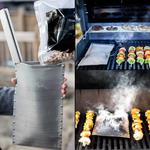 The Smokist - Fine Mesh Stainless Steel Smoking Pouch for the Grill