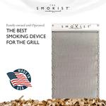The Smokist - Fine Mesh Stainless Steel Smoking Pouch for the Grill