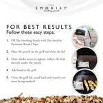 The Smokist - Fine Mesh Stainless Steel Smoking Pouch for the Grill