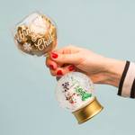 Snow Globe Wine Glass