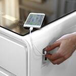 Sobro Smart Coffee Table - Mini Fridge, Speakers, LED Lighting, and More