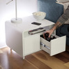 Sobro Smart Side Table - Wireless Charging, Fridge, Mood Lighting, and Speakers