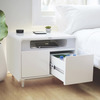 Sobro Smart Side Table - Wireless Charging, Fridge, Mood Lighting, and Speakers