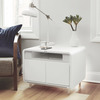 Sobro Smart Side Table - Wireless Charging, Fridge, Mood Lighting, and Speakers
