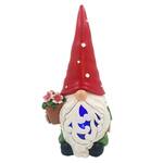 Solar Bug Zapper Garden Gnome Statue