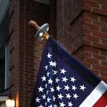 Solar Flagpole Light