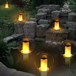 Solar-Powered Flickering Flame Floating Pool Lights