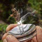 Solo Scientific Tinder Hot Box Solar Fire Starter / Signal Mirror