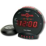 Sonic Bomb - Dual Extra Loud Alarm Clock and Powerful Bed Shaker