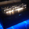 Sound Reactive Fire Pit Table w/ Integrated Speakers and LED Lighting