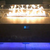 Sound Reactive Fire Pit Table w/ Integrated Speakers and LED Lighting