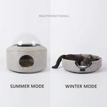 Space Capsule Cat Bed