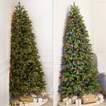 Space-Saving Corner and Flat Back Christmas Trees