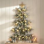 Space-Saving Pre-Lit Wall-Hanging Christmas Tree
