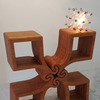 Spare Table Lamp - When a Bulb Burns Out Just Switch to Another